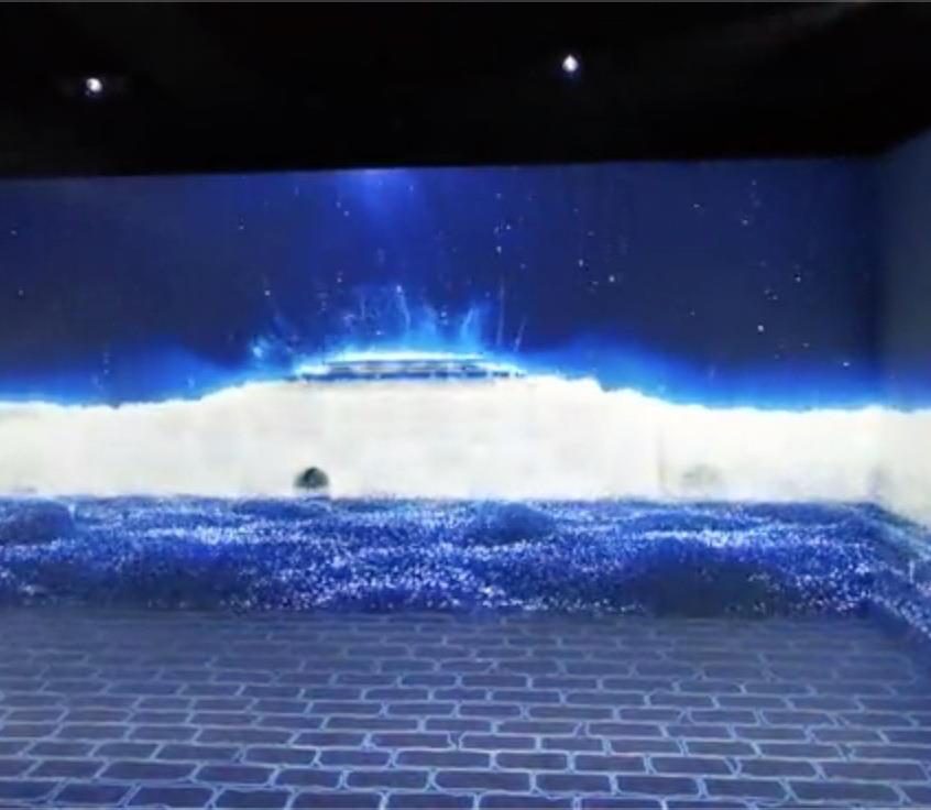 沉浸式光影投影空间
