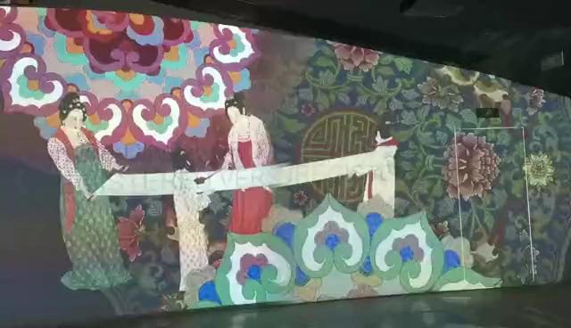 大明宫沉浸式仕女主题投影